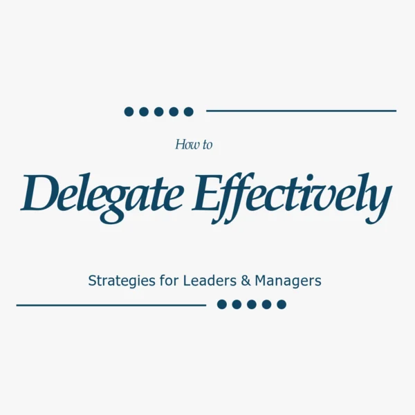 How to Delegate Effectively package thumbnail